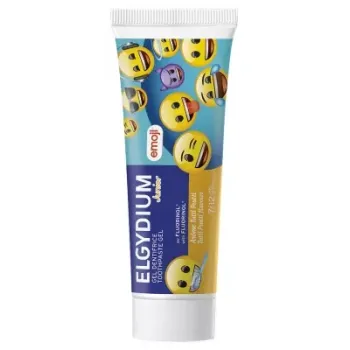 Gel dentifrice Emoji tutti frutti 7/12 ans Elgydium Junior - tube de 50ml