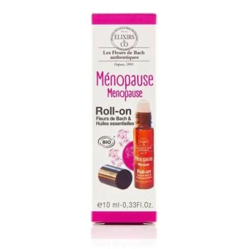 Roll-on Ménopause fleurs de bach et huiles essentielles bio Elixirs & Co - roll-on de 10ml