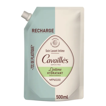 Soin toilette intime sècheresse Rogé Cavaillès - recharge de 500 ml