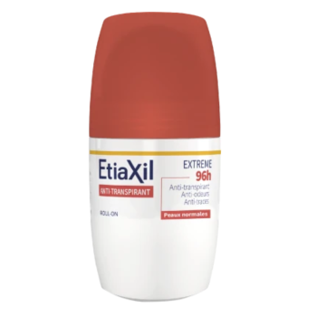 Déodorant extrême 96h anti-transpiration Etiaxil - roll-on de 50ml