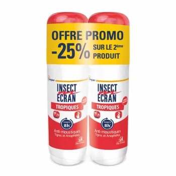 Anti-moustiques tropiques Insect Écran - lot de 2 sprays de 75ml offre spéciale