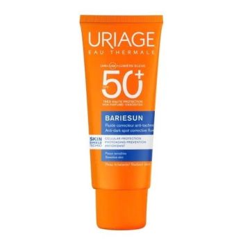 Bariésun fluide correcteur anti-taches SPF50+ Uriage - tube de 40ml