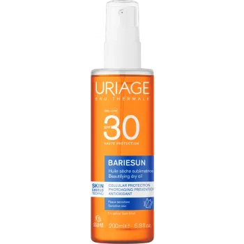 Bariésun huile sèche sublimatrice SPF30 Uriage - spray de 200ml