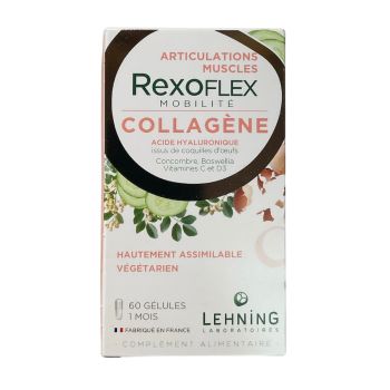 Rexoflex collagène mobilité Lehning - boite de 60 gélules