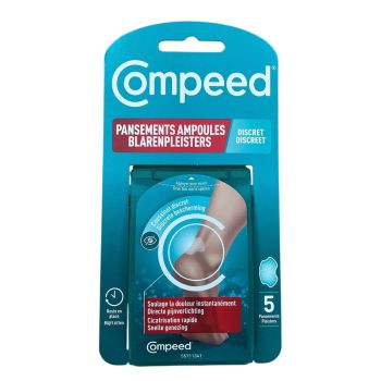 Pansements ampoules discret Compeed - boite de 5 pansements