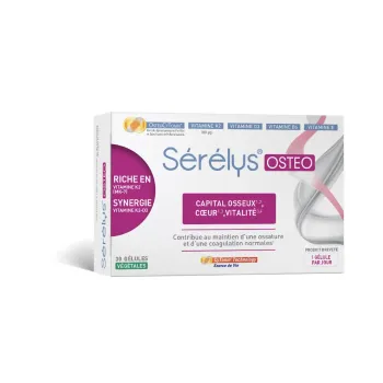 Sérélys Osteo - boite de 30 gélules végétales 