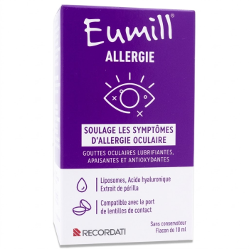 Gouttes Allergie oculaire Eumill - flacon de 10ml