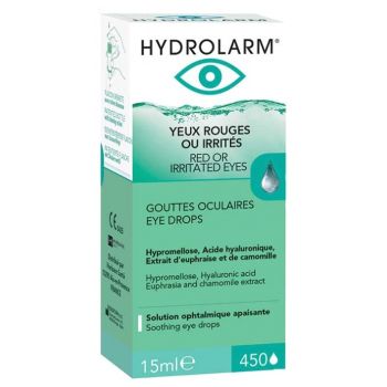Hydrolarm yeux rouges ou irrités gouttes oculaires Horizane - flacon de 15ml