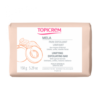 Mela pain exfoliant unifiant Topicrem - pain de 150g
