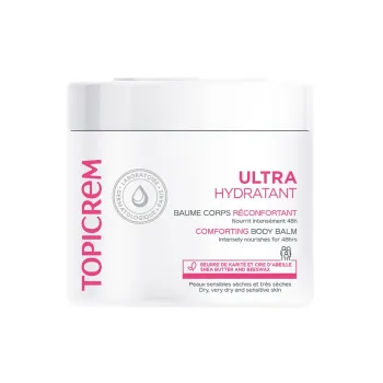 Ultra-hydratant baume corps réconfortant Topicrem - pot de 380g