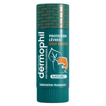 Stick à lèvres noisette bio Dermophil Indien - stick de 4 g