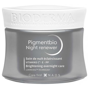 Soin de nuit éclaircissant pigmentbio Bioderma - pot de 50 ml