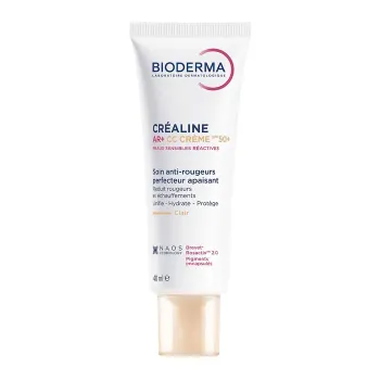 Créaline AR+ CC crème spf 50+ Bioderma - tube de 40ml