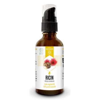Huile végétale de Ricin bio Dayang - flacon-pompe de 50ml