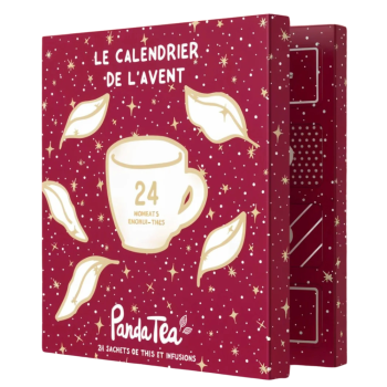 Calendrier de l'avent 2025 Panda Tea - calendrier de 24 sachets