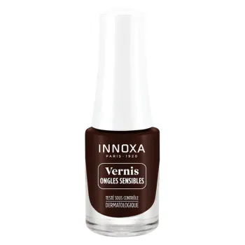 Vernis ongles sensibles Moka 712 Innoxa - flacon de 5ml