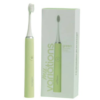 Brosse à dents électrique verte MyVariations - une brosse à dents 