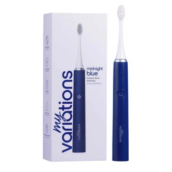 Brosse &agrave; dents &eacute;lectrique bleue fonc&eacute;e MyVariations - une brosse &agrave; dents