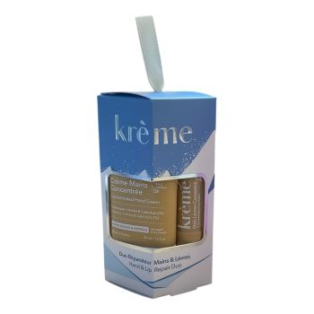 Duo réparateur mains et lèvres Krème - coffret contenant 2 produits