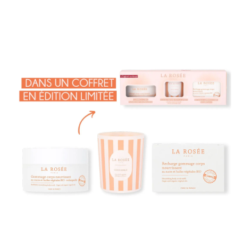Coffret anniversaire La Rosée - coffret de 3 produits 