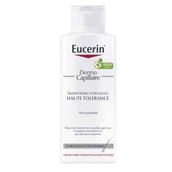 Shampooing Dermo Capillaire Haute Tolérance Eucerin - Flacon de 250 ml