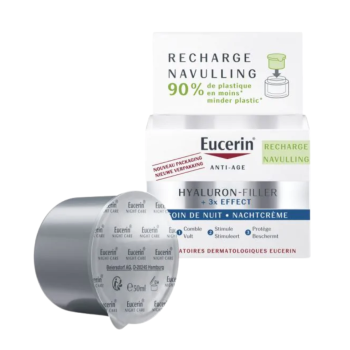 Hyaluron-filler + 3x Effect Soin de nuit Eucerin - recharge de 50ml