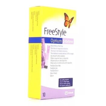 Freestyle optium B-Cetones Abbott - boite de 10 électrodes