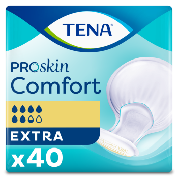 ProSkin Comfort Extra protections anatomiques Tena - paquet de 40 protections