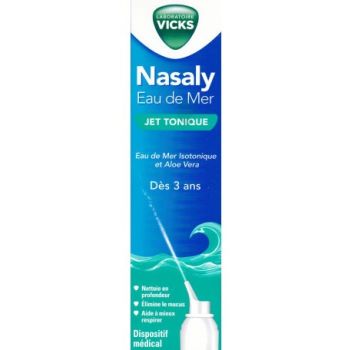 Nasaly eau de mer jet tonique Vicks - spray de 120ml