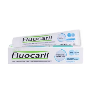 Dentifrice blancheur protection complète Fluocaril - tube de 75ml