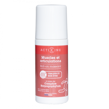 Actikine Roll-on massant muscles et articulations Marque Verte - roll-on de 60ml