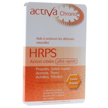 Activa chrono HRPS gelée royale - 15 gélules