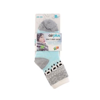 Aloe Cabin Chaussettes hydratantes kids Airplus taille 28-36 - 1 paire
