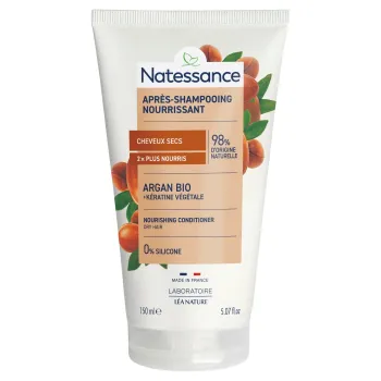 Après-shampooing nourrissant Natessance - tube de 150ml