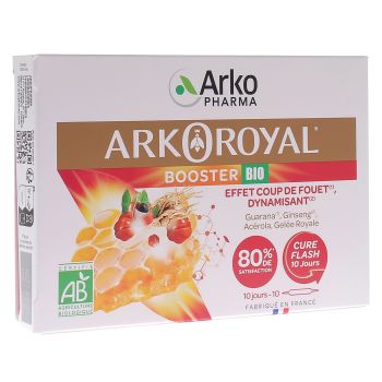 ArkoRoyal Booster bio Arkopharma - boîte de 10 ampoules