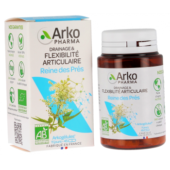 Arkogélules Reine des prés bio Arkopharma - boite de 45 gélules