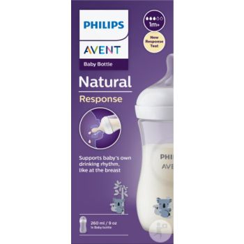 Avent Natural Response Biberon Koala Philips - biberon de 260ml