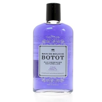 Bain de bouche Figue menthe cannelle Botot - flacon de 250 ml