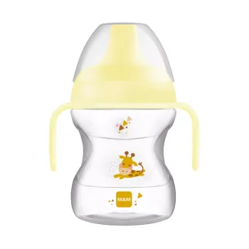 Tasse d’apprentissage Animal 6+ mois MAM - tasse de 190 ml