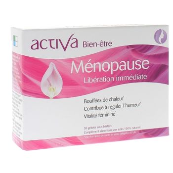 Bien-être ménopause Activa - boîte de 30 gélules