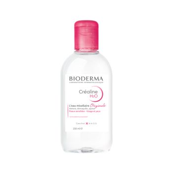 Eau micellaire Créaline H2O Bioderma - flacon de 250 ml