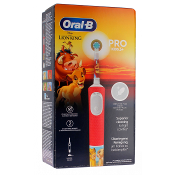 Brosse à dents électrique rechargeable Roi Lion Kids Oral-B - une brosse à dents électrique
