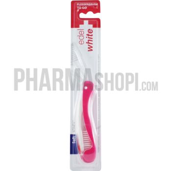 Brosse à dents voyage konex soft Edel white - 1 brosse à dents