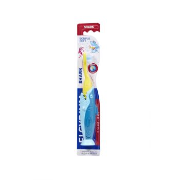 Brosse à dents Elgydium Kids Shark 2/6 ans - 1 brosse à dents