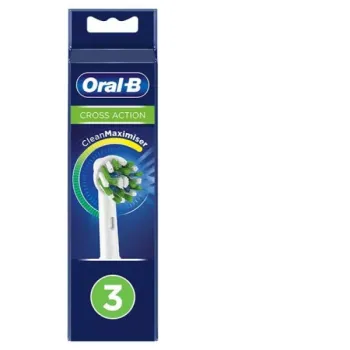 Brossettes Cross Action Oral-B - 3 brossettes
