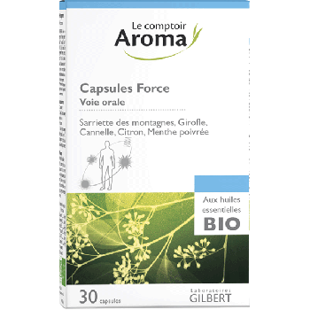 Capsules Force Le comptoir Aroma - boite de 30 capsules