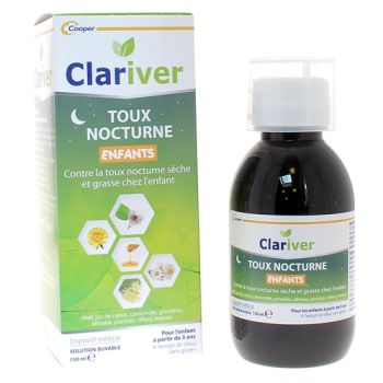 Clariver Toux nocturne enfants Cooper - flacon de 150 ml