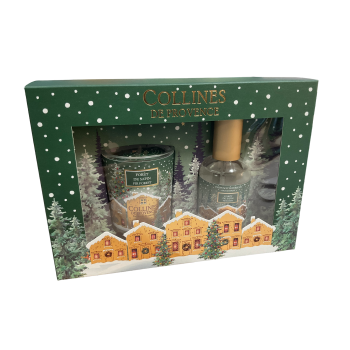 Coffret cadeau Forêt de sapin Collines de Provence - coffret contenant 2 produits