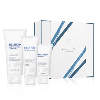 Coffret routine hydratation Lait corporel Biotherm - coffret de 3 produits