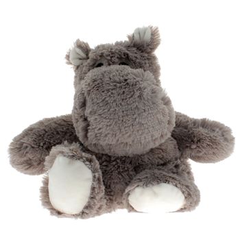 Cozy peluche bouillotte Hippopotame Soframar - 1 peluche de 30 cm